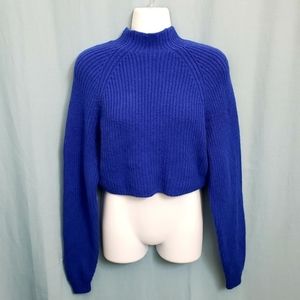 Hollister Cozy mockneck cropped sweater